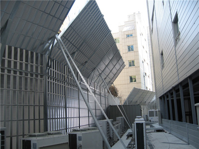 中央空調隔音屏障